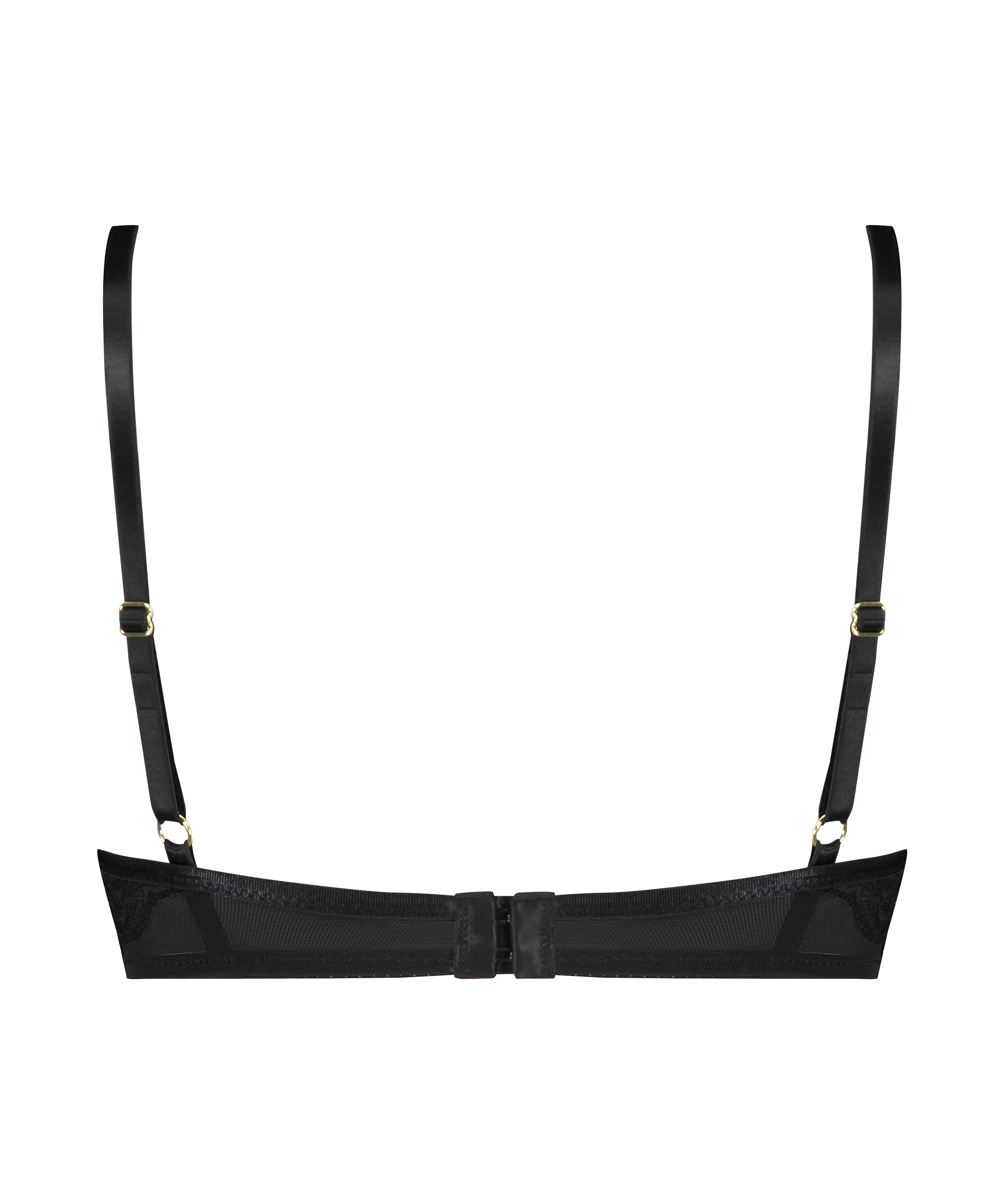 Sierra padded underwired bra, Black, main