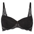 Melanie Padded Non-Underwired Bra, Black
