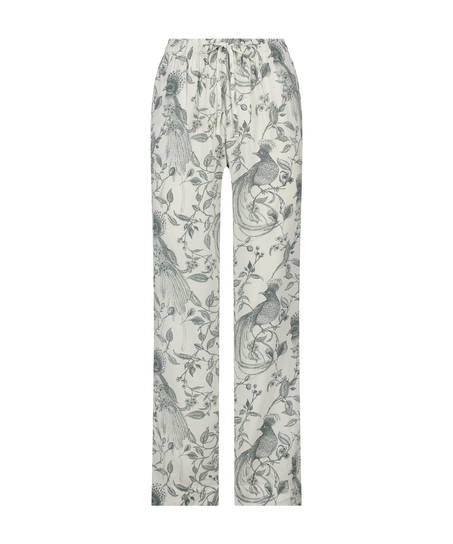 Cotton Pyjama Pants, White