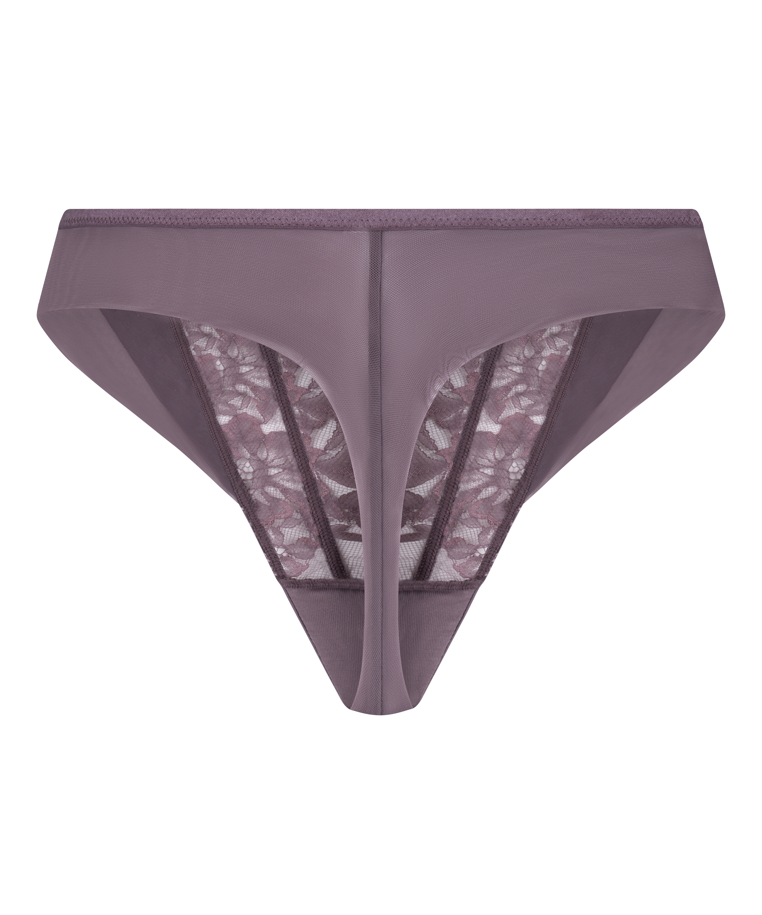 Malou Highleg Thong, Purple, main