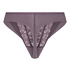 Malou Highleg Thong, Purple