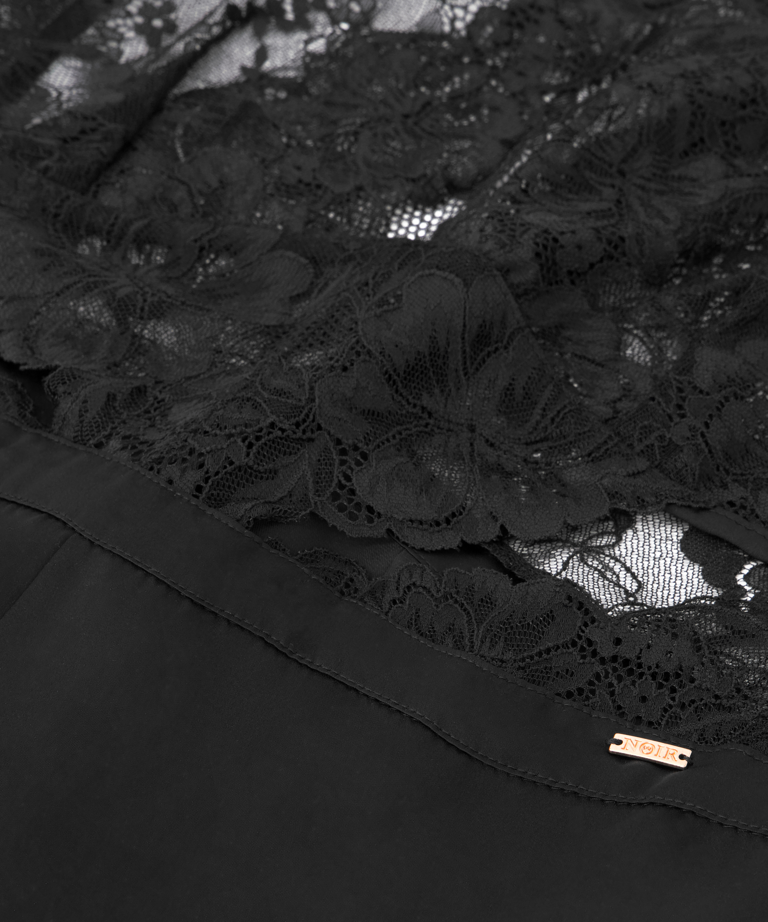 Gabriel Satin Lace Jumpsuit, Black, main