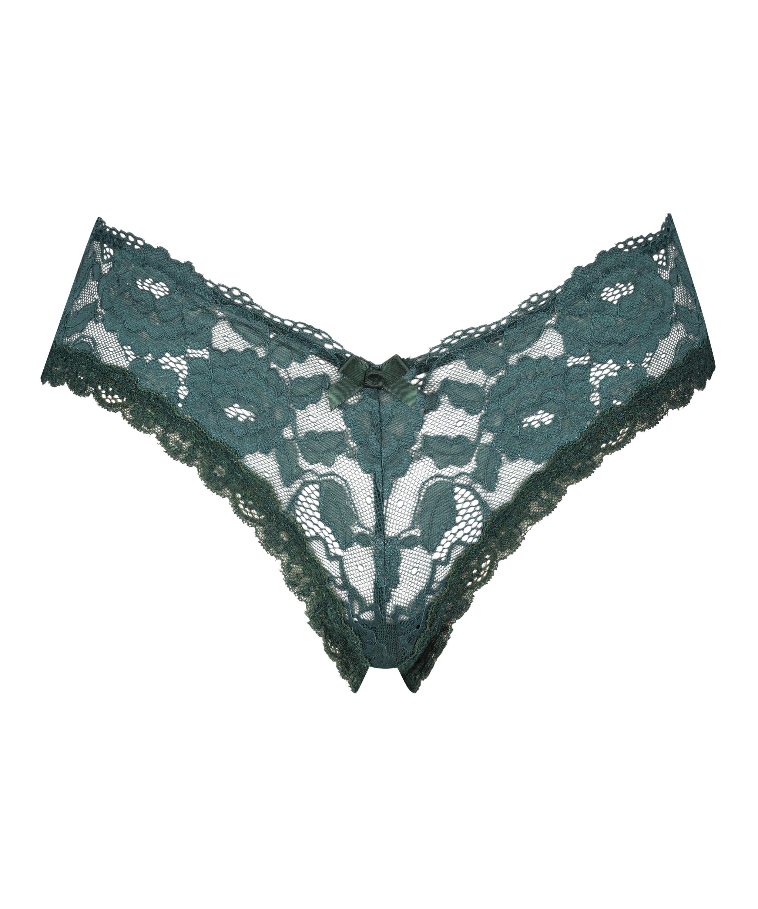 Kamari V-Shaped Brazilian, Green, main