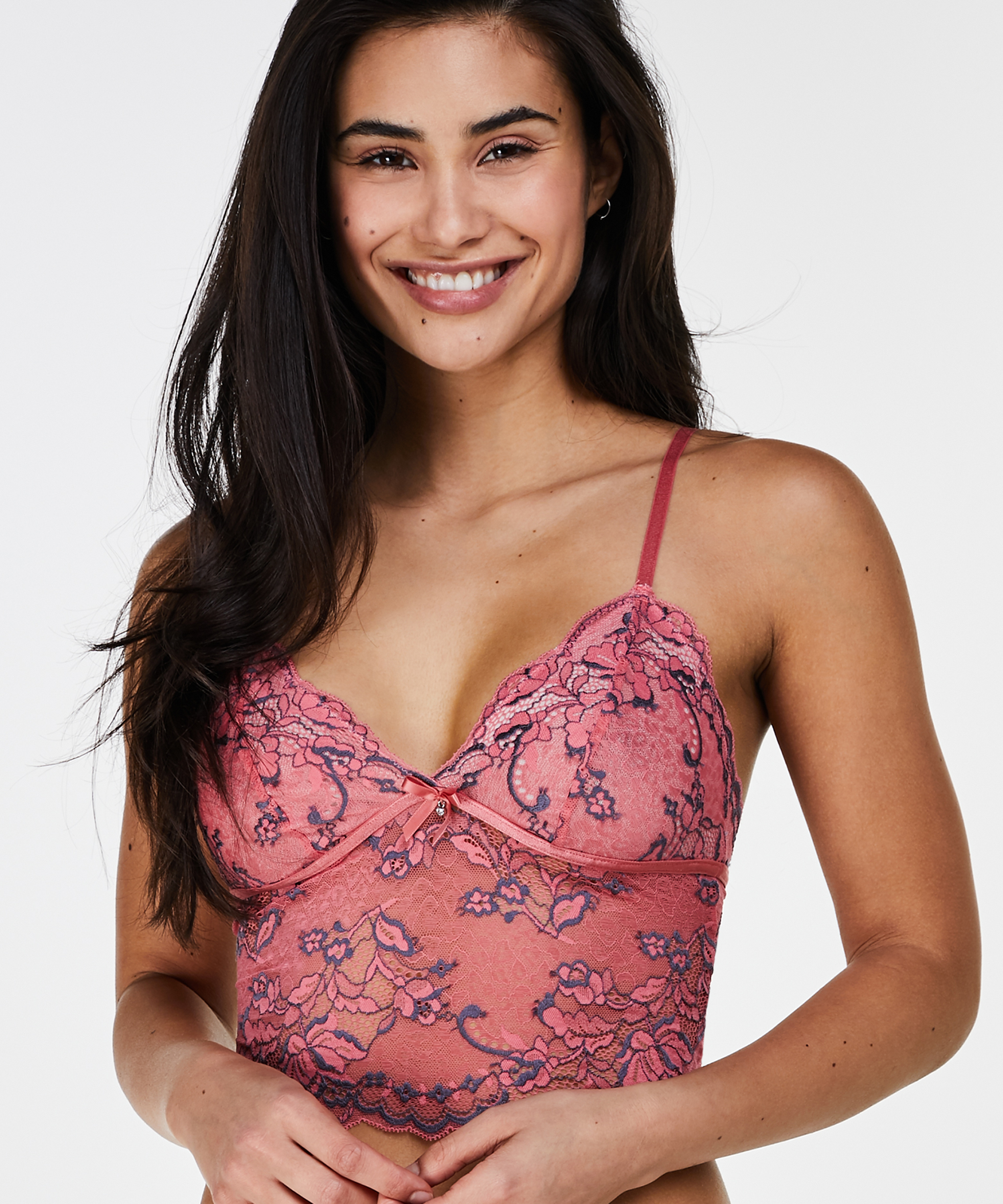 Roberta Bralette, Pink, main