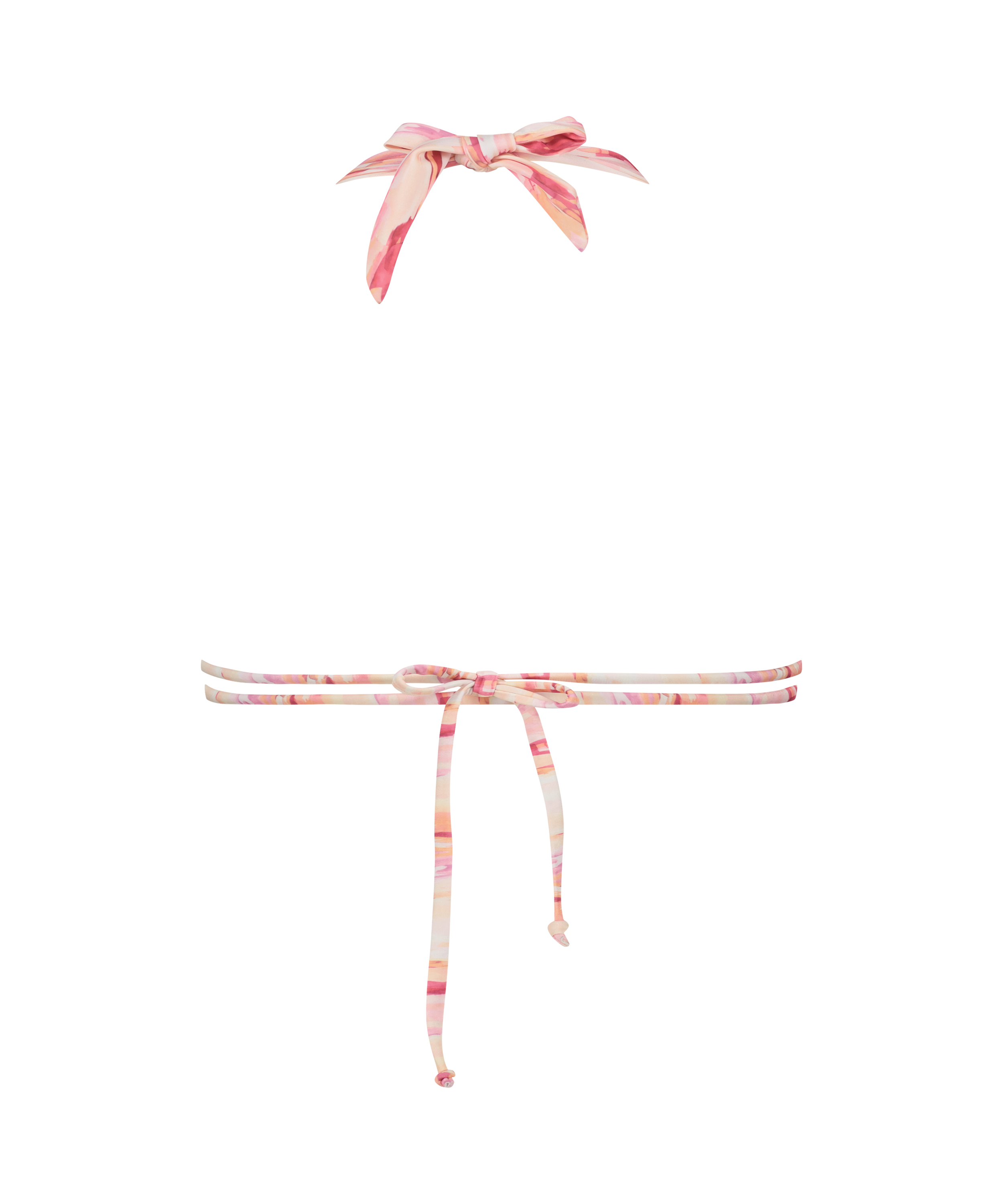 Amalfi Triangle Bikini Top, White, main