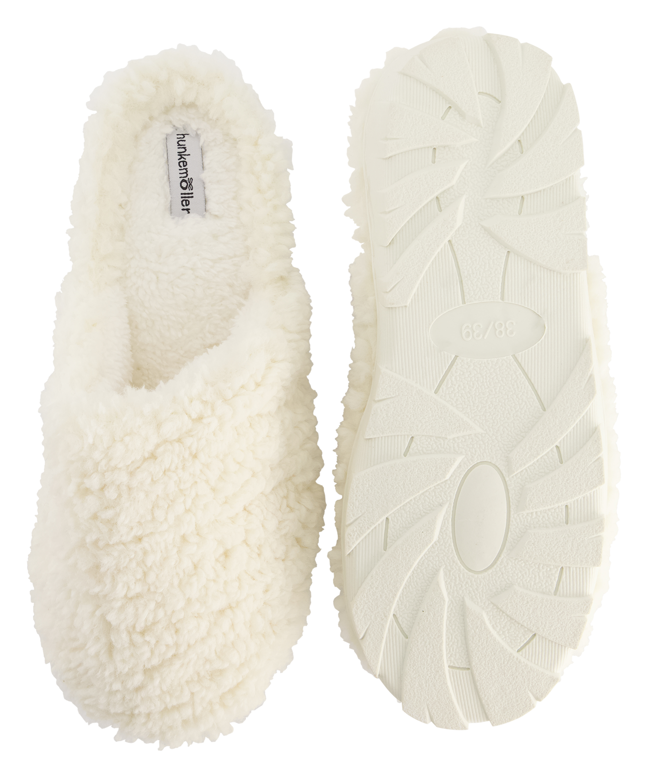 Lara Slippers, White, main