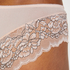 Lacey Microfibre Brazilian, Beige