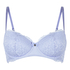 Marine Padded Underwired Bra, Purple