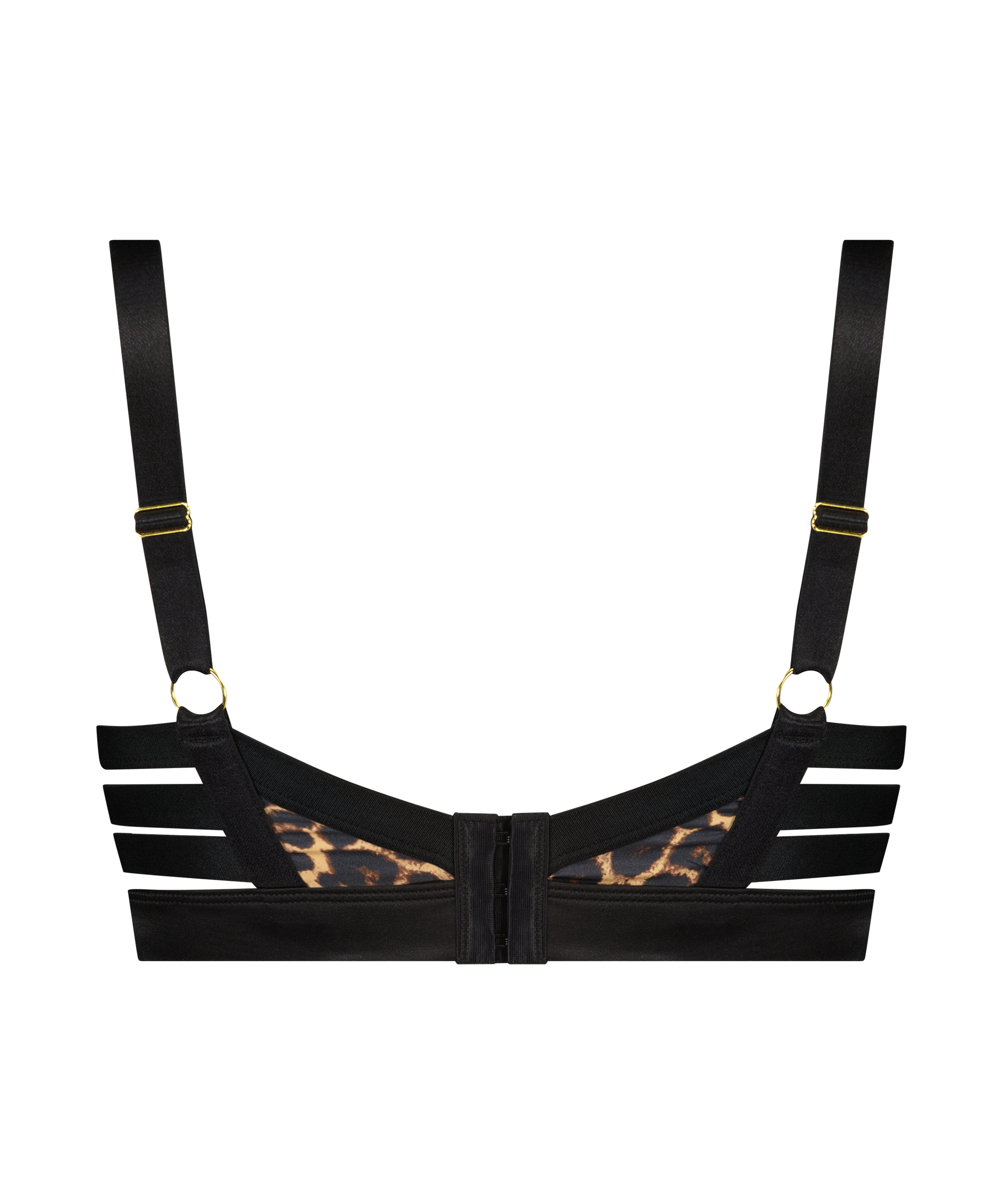 Kat Padded Underwired Bra, Black, main