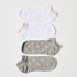 2-Pack Cotton Trainer Liners, Gray