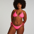 Hula Cheeky Tanga Bikini Bottoms, Pink