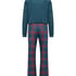 Pyjamaset with Bag, Blue
