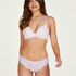 Bessie padded push-up bra without underwire, Pink