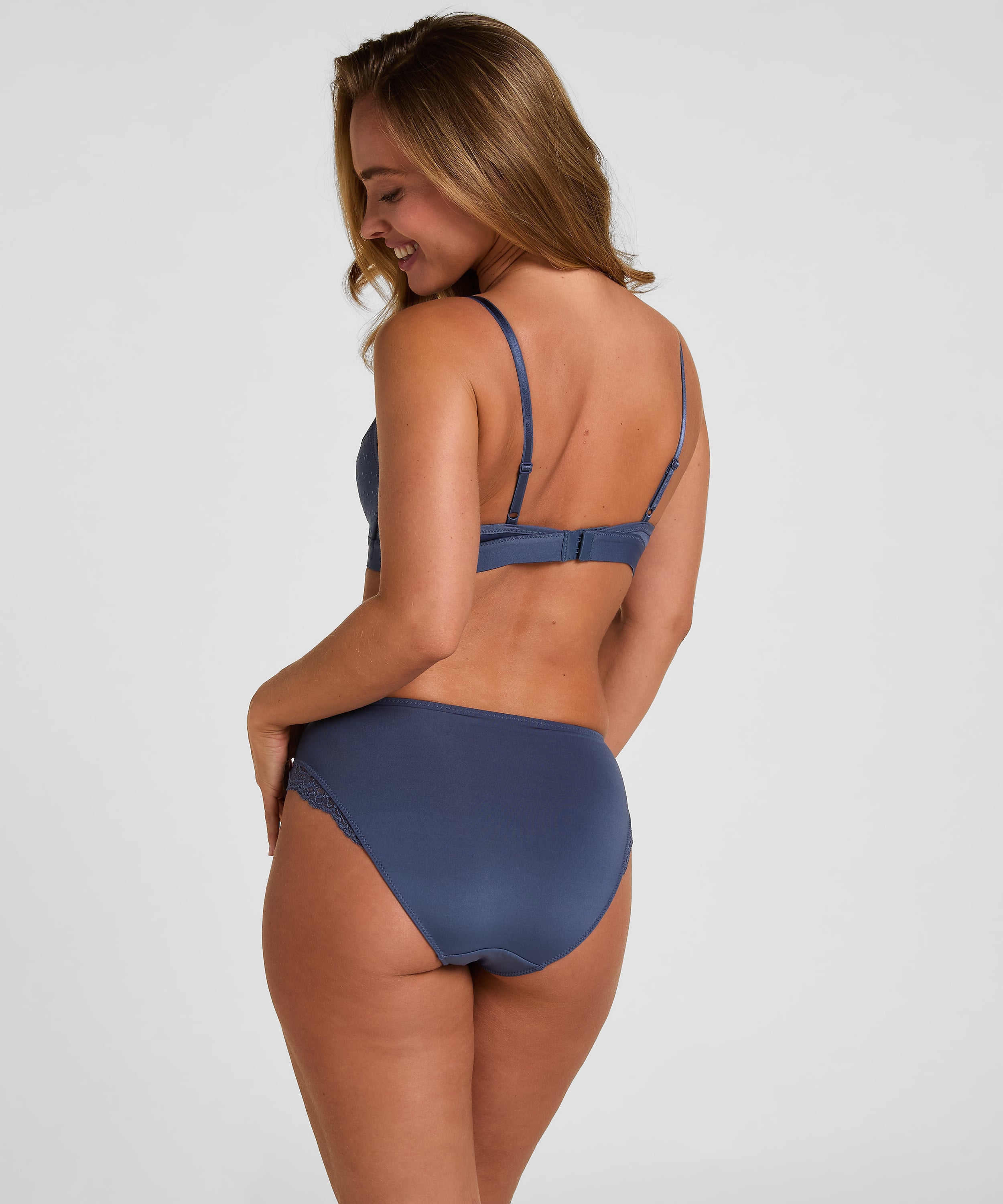 Sophie high knickers, Blue, main