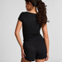 Pyjama Set Jersey, Black