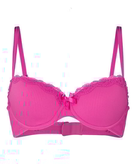 Lola Padded Underwired Bra, Pink