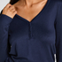 Top Henley, Blue