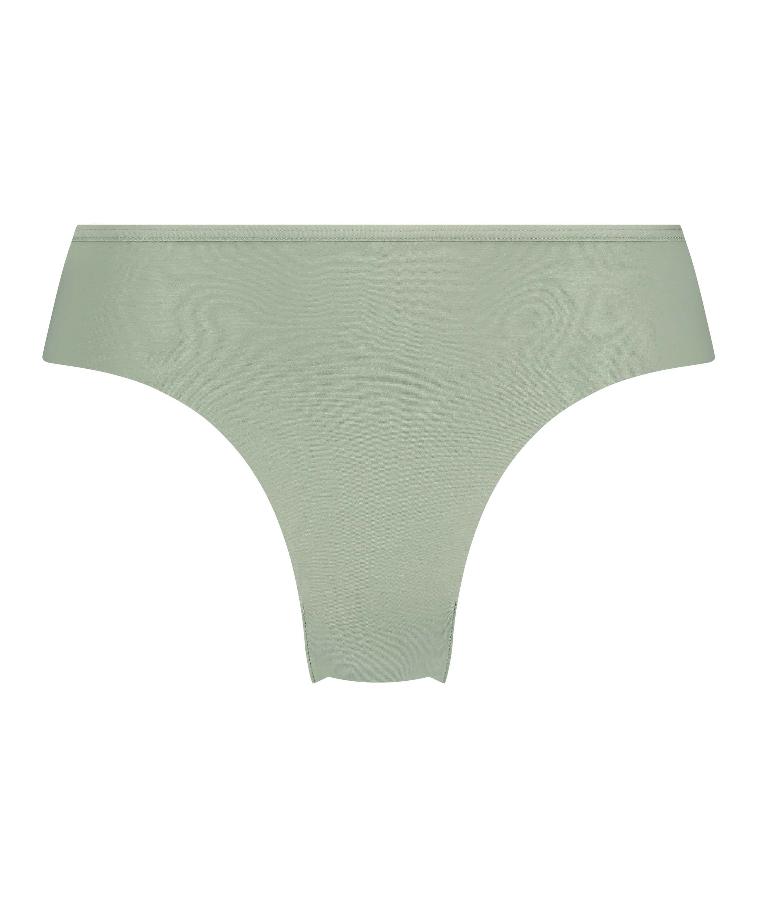 Invisible Lace Back Brazilian, Green, main