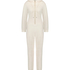 Fleece Onesie, White