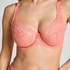 Daisy Non-Padded Underwired Bra, Pink