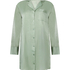 Shirtdress Satin Ayla, Green