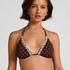 Triangle Bikini Top Algarve, Brown