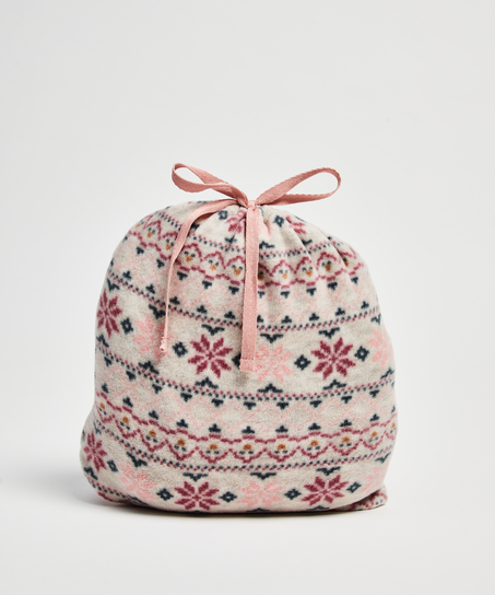 Pyjamaset with Bag, Beige