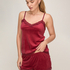 Short Velours Lace, Red