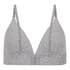 Cotton Bralette, Gray