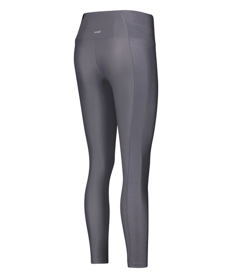 HKMX High waisted sports leggings Shine On, Gray
