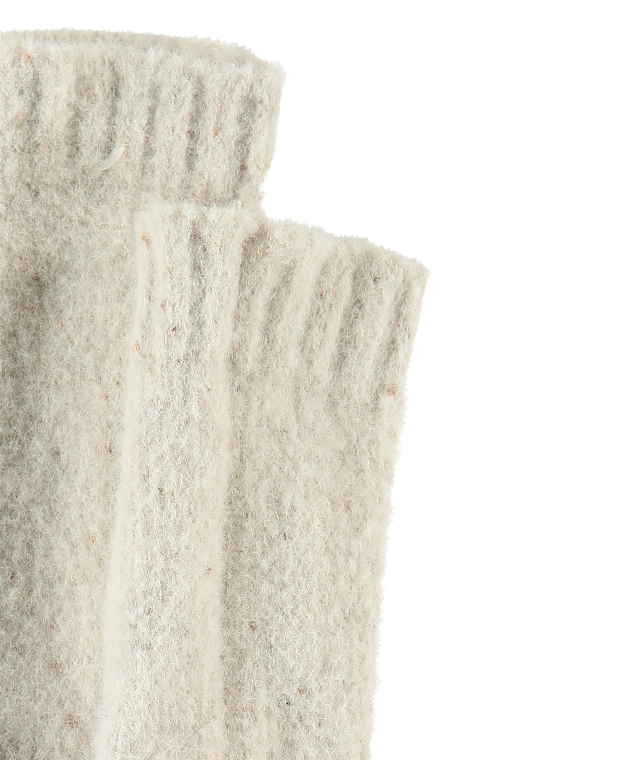 Fluffy Socks, White, main