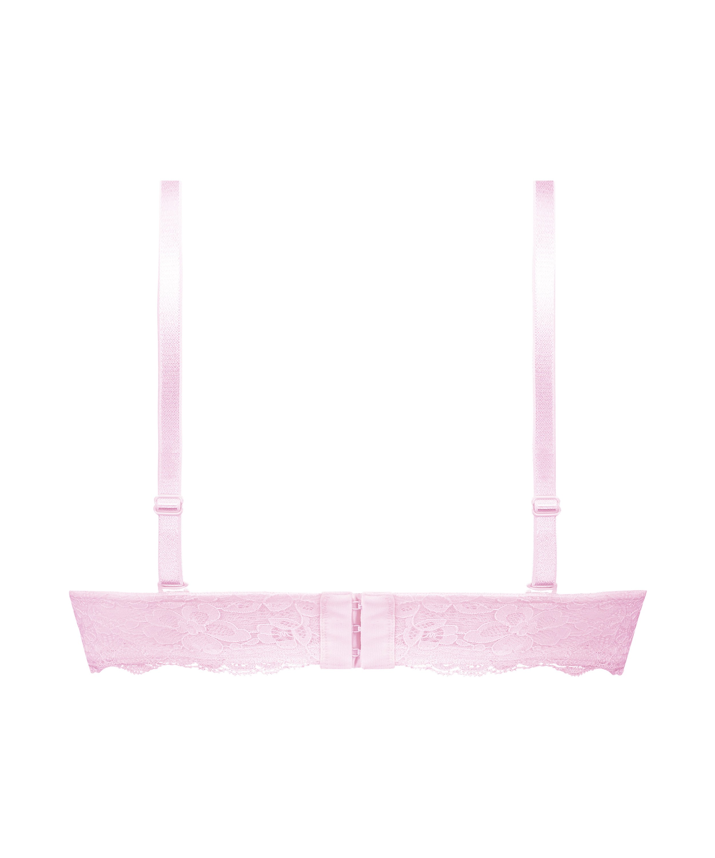 Marine Padded Underwired Bra, Pink, main