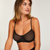 On Point Non-Padded Underwired Bra, Black