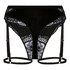 Suspenderbelt Thong Emily, Black