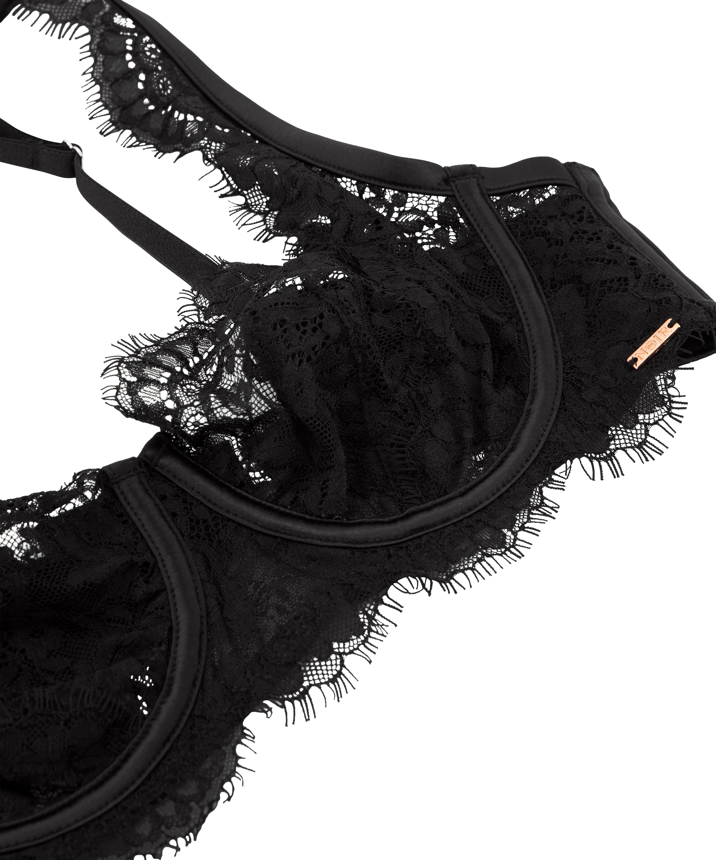 Chalice Non-Padded Underwired Bra, Black, main