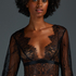 All-over Lace Top, Black