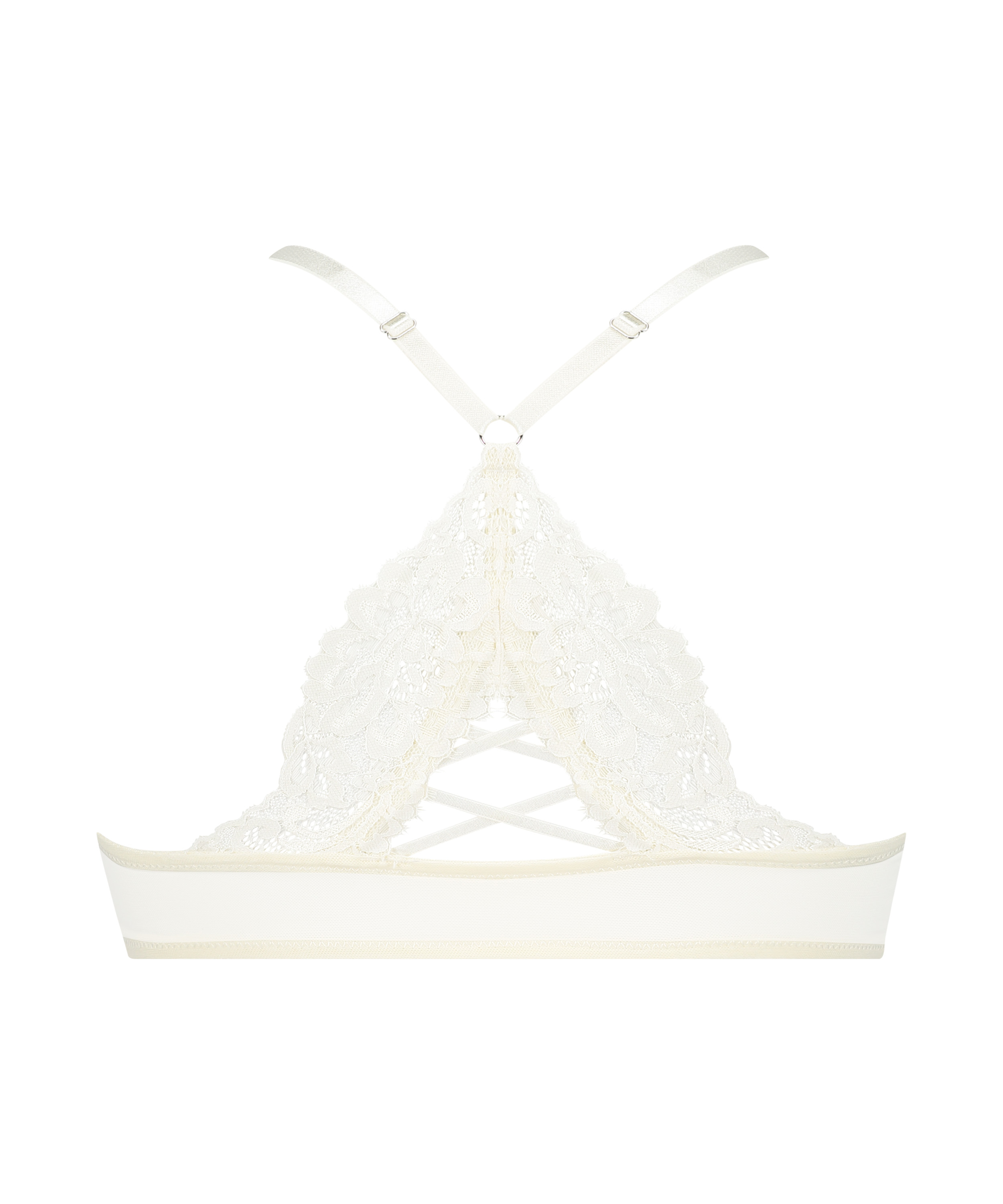 Harmony Padded Underwired Push-Up Bra, White, main