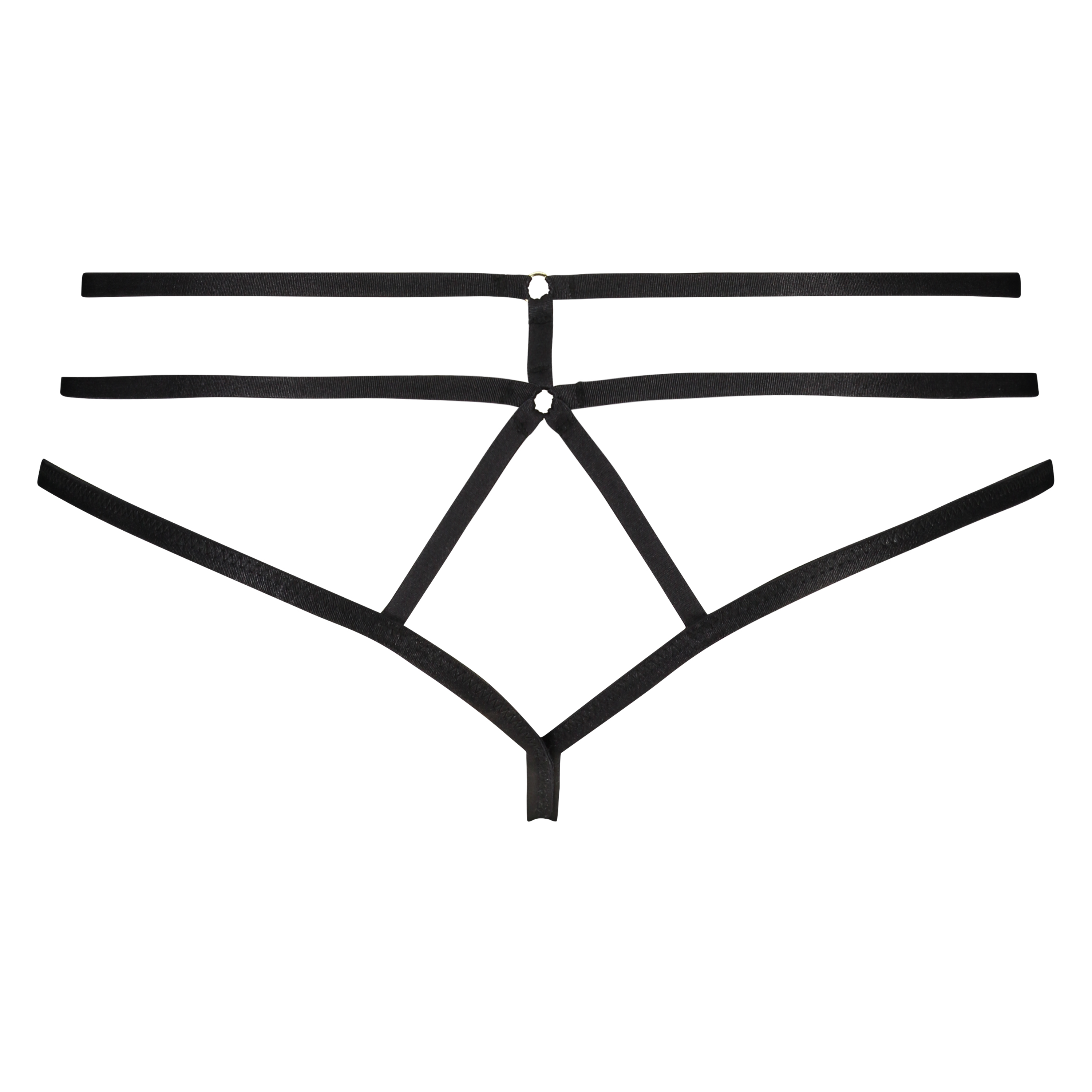 Yuna open crotch Brazilian, Black, main