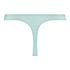 Lace & Shine Thong, Blue