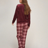 Pyjama Set Velours, Purple