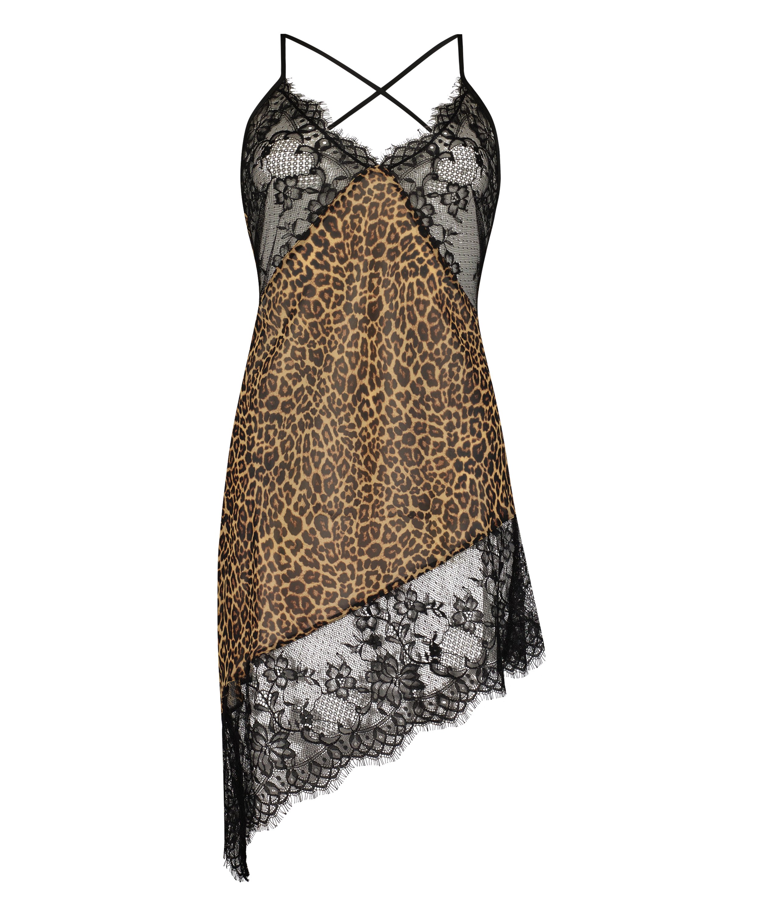 Ellie Slip Dress, Black, main