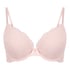 Teddy Padded Push-Up Underwired Bra, Pink