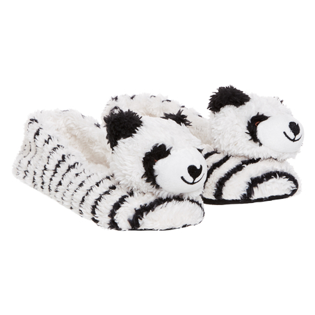 Ballerina slippers Animal Panda, White