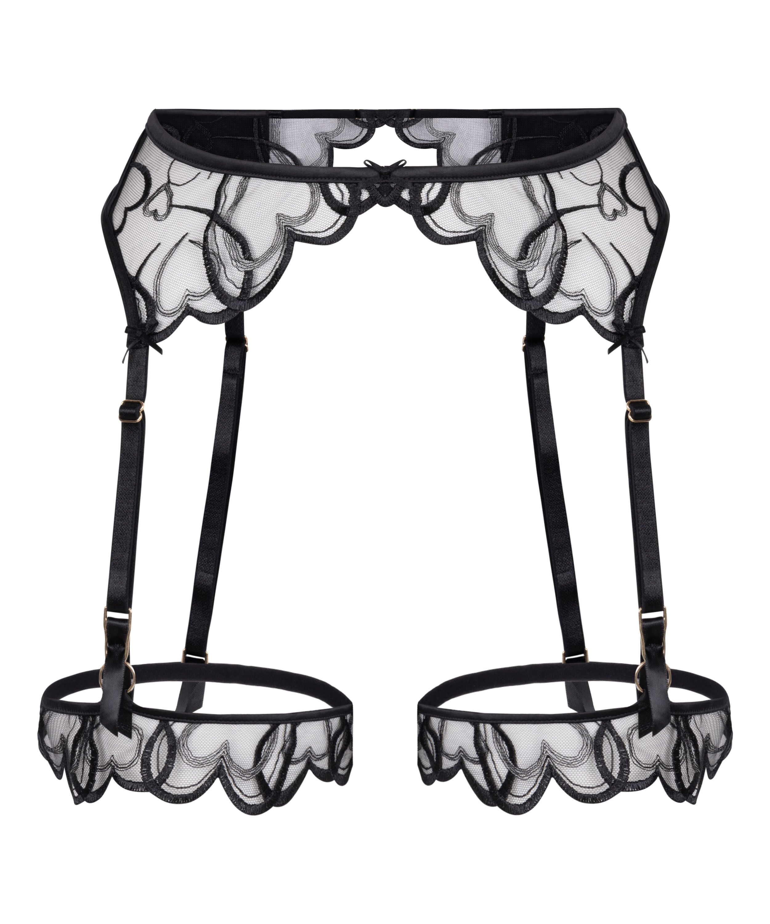 Olivia Suspenderbelt, Black