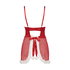 Sexy Santa Wired Slip Dress, Red