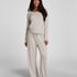 Pyjama Top Thin Stripe, Gray