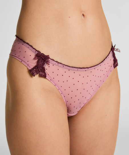 Highleg Brazilian Adeline, Pink