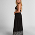 Embroiderd Skirt, Black