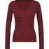 Top V-neck long sleeves, Purple