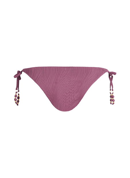 Cozumel High-Leg Bikini Bottoms, Purple